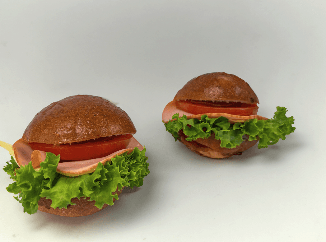 Brioche καπνιστή γαλοπούλα